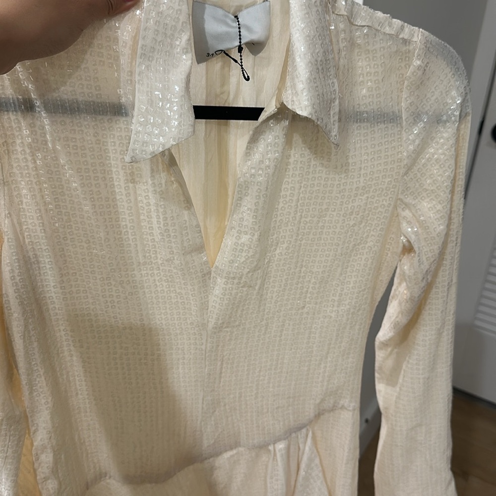 3.1 Philip Lim Long-Sleeve Asymmetrical Dress
